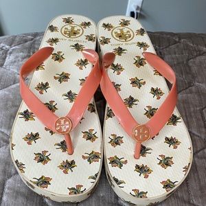 Tory Burch Printed Wedge Sandals | Flip Flops